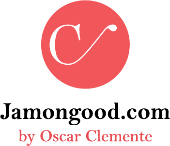 Es el logo de jamongood by Oscar Clemente.